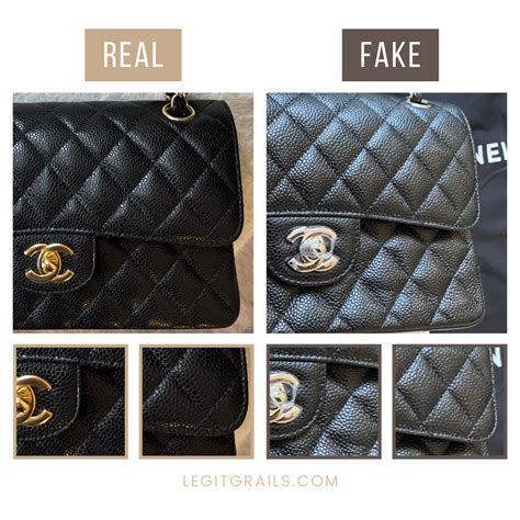 authentic vs fake chanel bags|how to authenticate chanel bag.